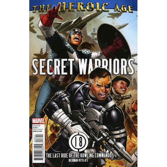 Secret Warriors #18 VF ; Marvel Comic Book
