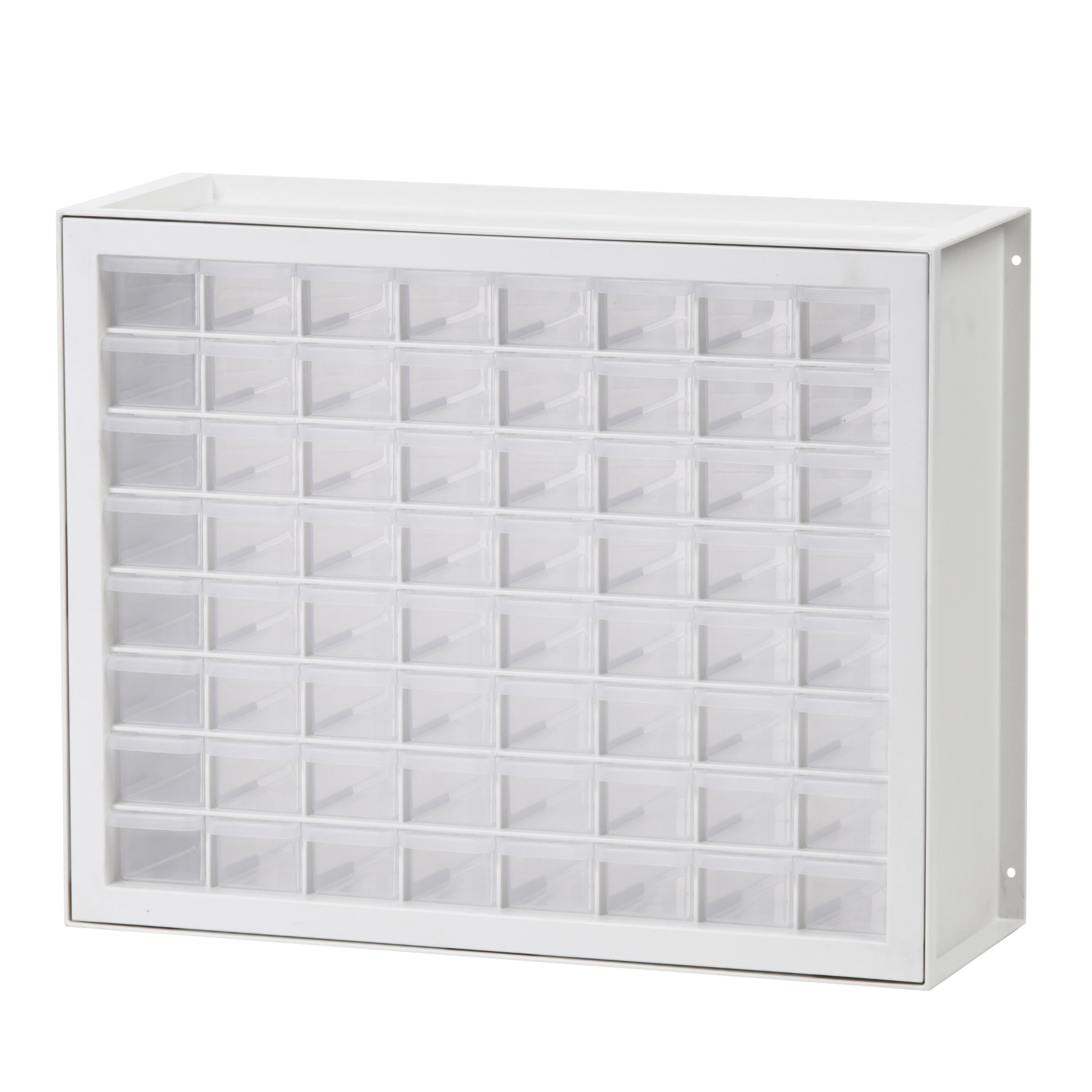 IRIS USA 64-Drawer Storage Cabinet, White photo 1