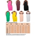 thumbnail image 2 of Sexy Dance Robes Maxi d'Été pour Femmes Sans Manches Longue Robe Nuisette Col en V Robe d'Été Ample Grande Taille Blanc 4TG, 2 of 2