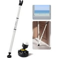 thumbnail image 1 of czcpp-Heavy Duty Sliding Door Security Bar, Adjustable 23"-47" Security Window Stopper Jammer for Home & Travel, Door Lock Stick Bar with Anti-Slip 360° Base Fits All Floors, Hotel/Apartment Safety D, 1 of 4