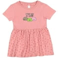 thumbnail image 3 of Inktastic I Love You So Mochi Girls Baby Dress, 3 of 5