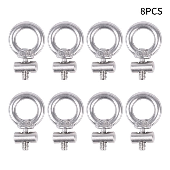 2-8X Stainless Steel Awning Rail Stoppers 6Mm Stops Motorhome Campervan Caravan