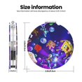 thumbnail image 3 of Zufioo SpongeBob SquarePants Miroir de Maquillage Portable de Poche, Miroir de Beauté Pliable à Main Grossissant Adapté pour Portefeuille Sac à Main pour Femmes-Forme Ronde, 3 of 9