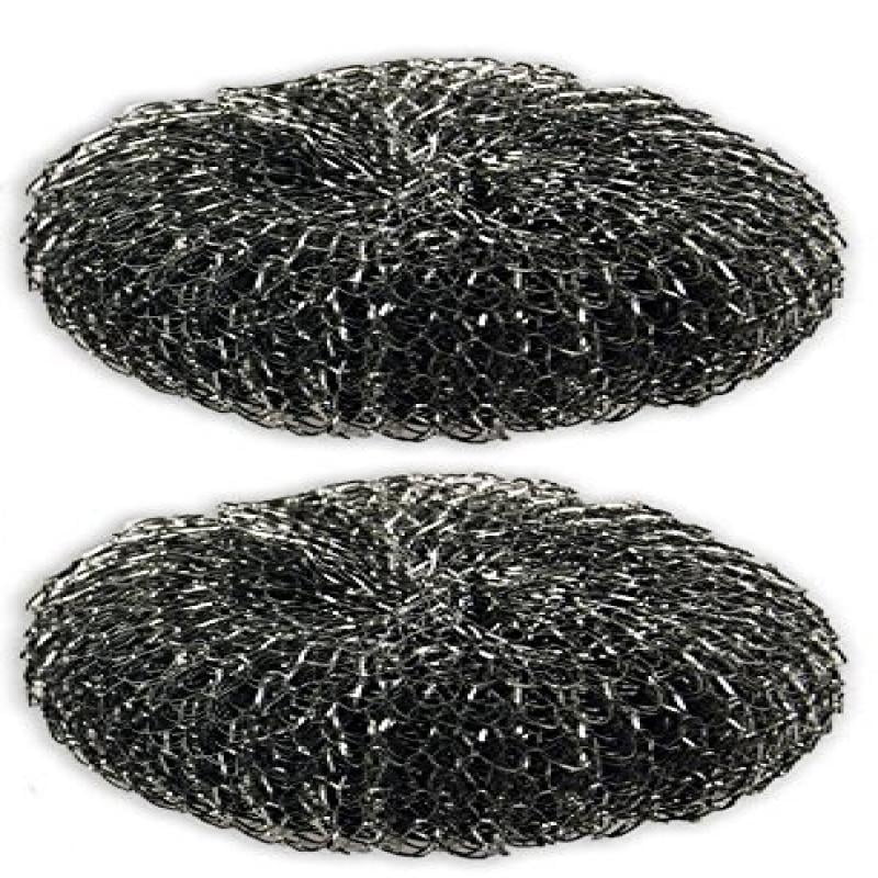 2pc HeavyDuty ALAZCO Steel Wool Barbecue Grill Cleaner Pads Walmart
