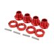 thumbnail image 1 of Acoplador hexagonal de rueda de 4 piezas de 17 mm Afortunado Hsp Traxxas Hpi Tamiya 1/8 Rc Car Sencillez, 1 of 4