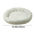 thumbnail image 3 of Soft Plush Pet Bed, Round Cushion, Cats Small Dogs, Indoor Snooze Kennel, Cozy Faux Fur, Washable, Non-Slip Bottom, Winter Warm, Teddy Kennel, 3 of 7