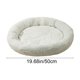 thumbnail image 3 of Cama redonda de felpa suave para mascotas, espuma viscoelástica ortopédica, funda impermeable y extraíble, base antideslizante, para gatos y perros pequeños, acogedora para interiores,, 3 of 7