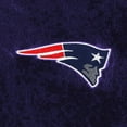 thumbnail image 4 of Men's The Wild Collective Navy New England Patriots Metallic Bomber Full-Snap Jacket, 4 of 4