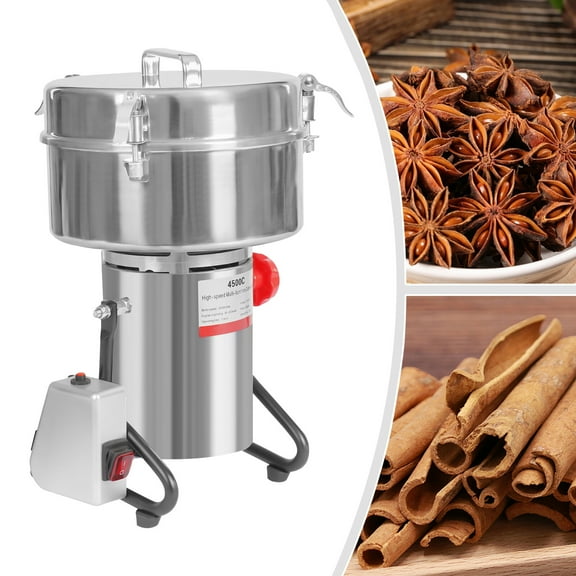 4500g Commercial Grain Mill Grinder Grinding Machine Electric Dry Grain Mill Grinder 5000W 110V