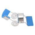 thumbnail image 1 of Adjustable Coil Spring Finger Extension Splint Training Device Correcting Straightening Fixation Splint Blue With Soft Cushion, Joint Straightening, Universal Size, 1 of 8