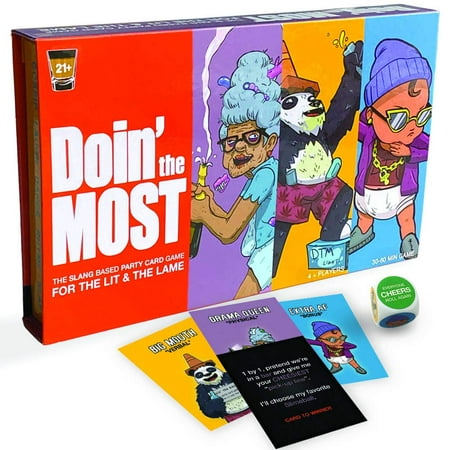 Doin' the Most a Drinking Party Card Game for Adults