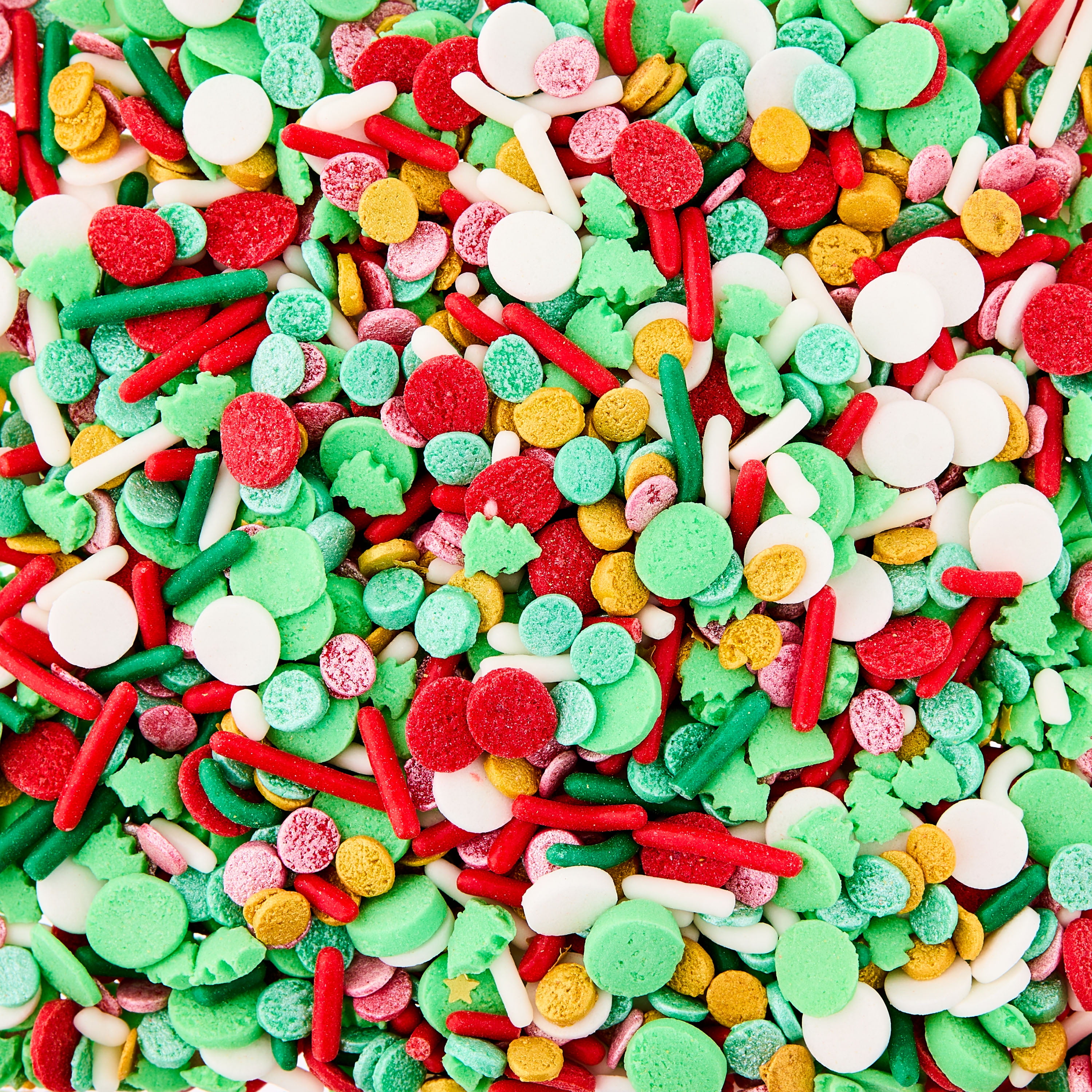Great Value Christmas Tree Red & Green Dessert Sprinkles, 2.82 oz