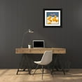 thumbnail image 3 of Barbieri, Remo 26x26 Black Ornate Wood Framed with Double Matting Museum Art Print Titled - Farfalle, 3 of 4