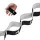 thumbnail image 3 of Banda de estiramiento de yoga Unique Bargains con 8 lazos para un estiramiento efectivo en negro y gris, 3 of 7