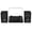 Black, variant on Electrohome Montrose Record Player Stereo System, 4" Bluetooth Powered Bookshelf Speakers, Belt-Drive Bluetooth Turntable with Audio-Technica Stylus, Vinyl-MP3 Recording, Built-in Preamp