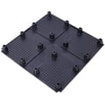 thumbnail image 6 of Planter Raised Beds - Elevated Planter Garden Box with Drainage Plug Raised Garden Beds for Vegetable/Flower/Herb Outdoor Standing Planter Beds Gardening Kit (Black & 15.7"x15.7"x27.7"), 6 of 9