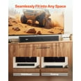 thumbnail image 6 of 24 Inch 2.0 Channel 80W Sound Bar for Smart TV Bluetooth AUX Projector PC Home Theater Surround Sound System with Remote Control Easy Setup, 6 of 6
