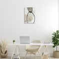thumbnail image 2 of Stupell Industries Oblong and Circular Abstractions Abstract Painting Wrapped Canvas Canvas Art Print Wall Art, 16 x 24, 2 of 7
