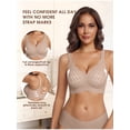 thumbnail image 4 of MINTREUS Women's Wireless Bras for Women Push Up Bras Full Coverage Bra Bralettes No Underwire Bra Comfortable Everyday Seamless, 4 of 8