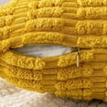 thumbnail image 3 of Set of 2 30x50 cm Corduroy Cushion Covers Modern Cushion Covers Decorative Sofa Cushion Soft Decorative Cushion Cover For Living Room Sofa Bedroom Boho Decor Yellow, 3 of 5