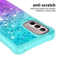 thumbnail image 3 of Funda para Motorola MOTO G Stylus 2022 5G Transparente con Brillos Carcasa Protectora Antigolpes con Glitter Brillante, 3 of 5