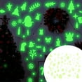 thumbnail image 6 of Luminous Christmas Silhouettes Snowflake Wall Stickers Christmas Wall Stickers, 6 of 9