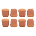 thumbnail image 3 of Fundas para pies de silla, 8 piezas Fundas para pies de silla Fundas para pies de mesa Almohadillas para pies de taburete Mejore su experiencia, 3 of 9