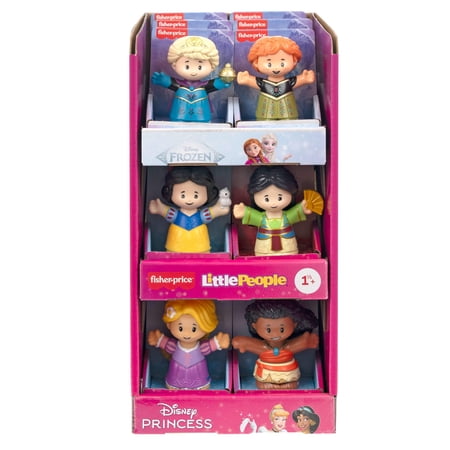 Fisher-Price Little People Disney Single Character Figure Collection for Toddlers, Styles May Vary