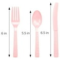 thumbnail image 2 of Disposable Pink Combo Cutlery Set:48CT, 2 of 4