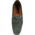thumbnail image 7 of Masimo Mens Suede Driving Moccasins Adult Male Slip on Dress Shoes Grey 7.5, 7 of 7