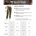 thumbnail image 6 of SPECIALMAGIC Women's Loose Cargo Sweatpants Pockets Sporty Gym Athletic Fit Jogger Pants Yoga Lounge Trousers,Grey, 6 of 6