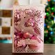 thumbnail image 5 of Toystoory Paquete de 30 bolas de árbol de Navidad colgantes colgantes de vacaciones 1,2/1,6/2,3 pulgadas manualidades chimenea de plástico DIY ventana Kits de decoración para fiestas Rosado Toystoory HA009414-01B, 5 of 6