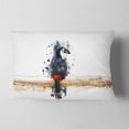 thumbnail image 2 of Designart Toucan on the Branch - Animal Throw Pillow - 12x20, 2 of 5