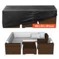 thumbnail image 1 of VEVOR Patio Outdoor Furniture Cover 420D Waterproof Table Chairs Sofa 130"x84", 1 of 9