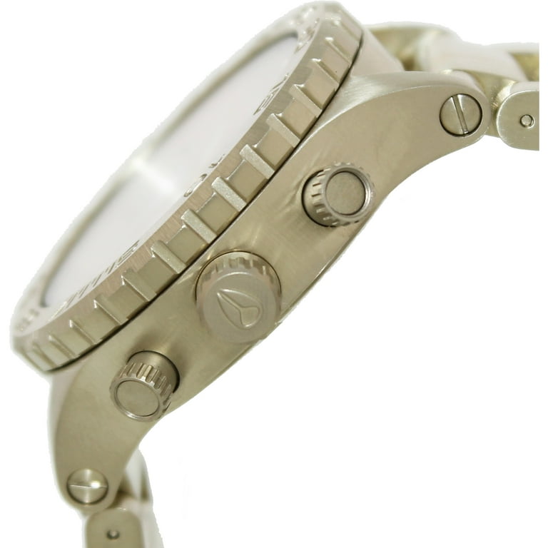 Nixon Men's 42-20 Chrono A0371219 Gold Stainless-Steel Nixon Men's 42-20 Chrono A0371219 Gold Stainless-Steel