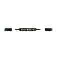 thumbnail image 1 of Chartpak Spectra AD Marker, Tri-Nib and Brush Dual-Tip, Cerulean, 1 Each (S041AD), 1 of 4