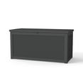 thumbnail image 6 of 260 Gallon Deck Box, Resin Outdoor Storage Box for Outdoor Pillows, Garden Tools and Pool Supplies, Waterproof, Lockable, Black, 6 of 7