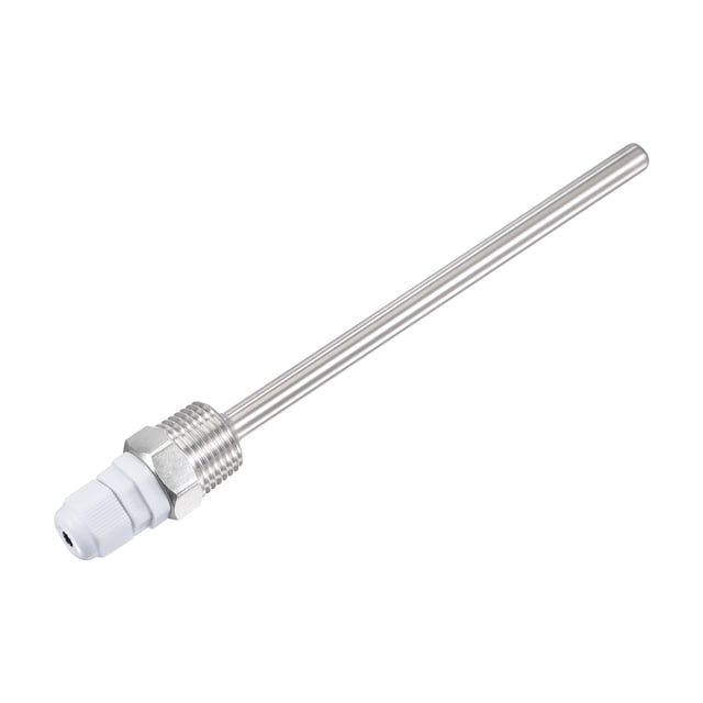 Unique Bargains 8mm Dia G1/2 Thermowell Acier Inoxydable Sans Soudure 304 150mm de Long pour Fermenteur de Bière