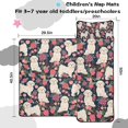 thumbnail image 5 of Shih Tzu Dog and Flower Floral Toddler Nap Mats for Kids Preschool,Sleeping Mat Bag or Kids,Toddler Sleeping Bag,Toddler Nap Mat or Daycare, 5 of 6