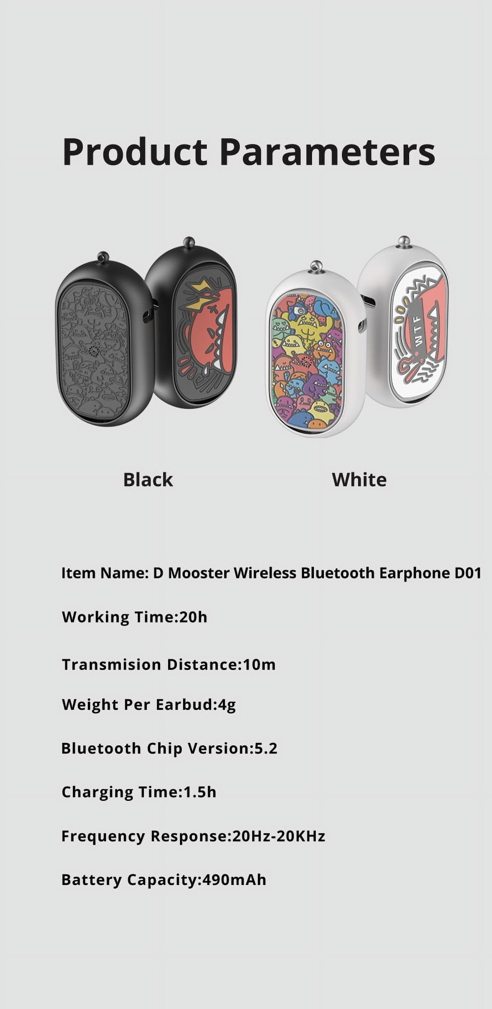 Seetoy Wireless Earbuds with Wearing Decoration Function, Headphones Bluetooth 5.2 Running Headphones IPX5 Waterproof Earphones, Aluminium Alloy Body Stylish Design, Blue