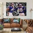 thumbnail image 3 of Randy Moss Cris Carter Wall Art Poster Scroll Canvas Painting Picture Living Room Decor Home 12x18inch(30x45cm), 3 of 6