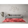 thumbnail image 3 of Ahgly Company Indoor Rectangle Oriental Red Industrial Area Rugs, 2' x 4', 3 of 4