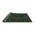 thumbnail image 2 of Ahgly Company Indoor Rectangle Persian Turquoise Blue Traditional Area Rugs, 8' x 12', 2 of 4
