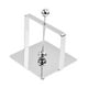 thumbnail image 2 of Soporte de servilletas de acero inoxidable, soporte de servilletas, soporte de toalla de papel de mesa, dispensador de servilletas para mesa de comedo, 2 of 9