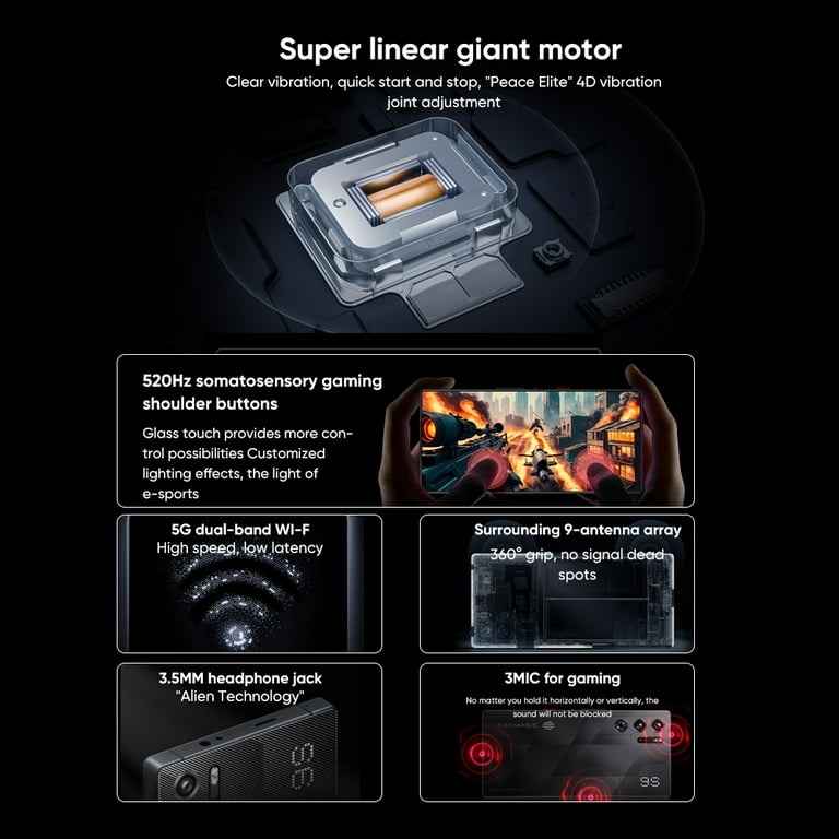 REDMAGIC 9S Pro 5G Smartphone 6.8 REDMAGIC 9S Pro 5G Smartphone 6.8
