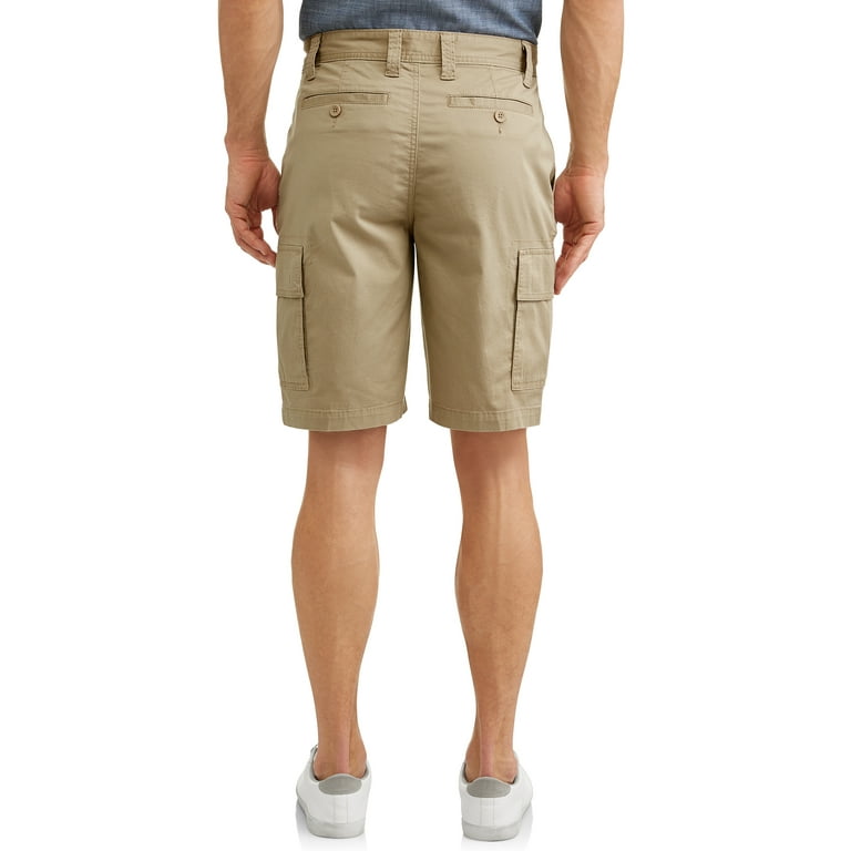 Khaki cargo shorts walmart sale