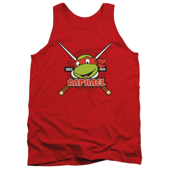 TMNT Teenage Mutant Ninja Turtles Raphael Since 1984 Unisex Adult Tank Top
