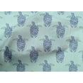 thumbnail image 4 of oneOone Cotton Cambric Fabric Turtle Block Print Sewing Fabric BTY 56 Inch Wide, 4 of 4