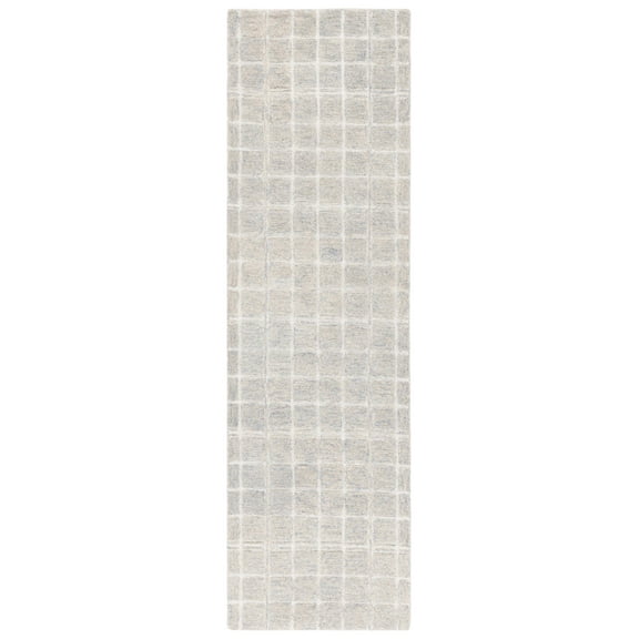 SAFAVIEH Genre Erle Geometric Runner Rug, Natural/Beige, 2'3" x 8'