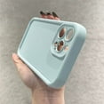 thumbnail image 1 of Candy Color Soft Silicone Phone Case For iPhone 15 11 12 13 14 Pro Max Fashion Dopamine Lens Protection Shockproof Bumper Cover T8 For iPhone 13Pro, 1 of 6